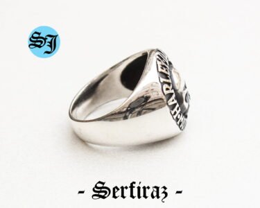 Skull Harley Davidson Ring, Solid Silver Ring, Statement Ring, Harley Davidson, Biker Ring, Motorcycle Ring, Biker Gifts, Gift for Him