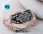 Amazing Harley Davidson Ring, Harley Ring, Harley Davidson, Biker Ring, Motorcycle Ring, Silver Ring, Biker Jewelry, Harley Jewelry, Statement Ring