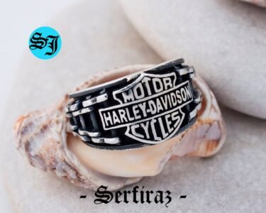Amazing Harley Davidson Ring, Harley Ring, Harley Davidson, Biker Ring, Motorcycle Ring, Silver Ring, Biker Jewelry, Harley Jewelry, Statement Ring