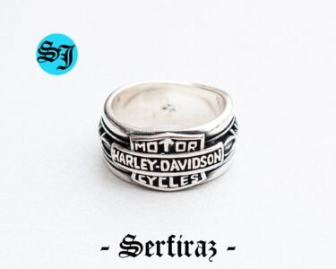 Amazing Harley Davidson Ring, Statement Ring, Harley Ring, Silver Ring, Harley Davidson, Biker Ring, Motorcycle Ring, Biker Jewelry, Harley Jewelry