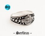 Amazing Harley Davidson Ring, Statement Ring, Biker Ring, Harley Davidson, Motorcycle Ring, Harley Ring, Silver Ring, Biker Jewelry, Harley Jewelry