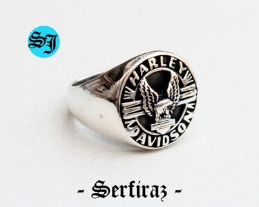 Amazing Harley Davidson Ring, Biker Ring, Harley Davidson, Motorcycle Ring, Harley Ring, Silver Ring, Biker Jewelry, Harley Jewelry, Statement Ring