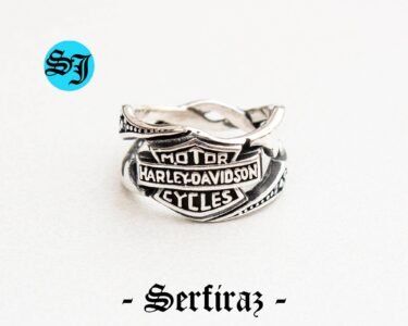 Amazing Harley Davidson Ring, Statement Ring, Harley Ring, Harley Davidson, Biker Ring, Motorcycle Ring, Silver Ring, Biker Jewelry, Harley Jewelry