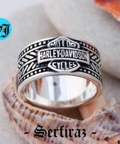 Amazing Harley Davidson Ring, Unique Ring, Harley Ring, Harley Davidson, Biker Ring, Motorcycle Ring, Statement Ring, Biker Jewelry, Harley Jewelry