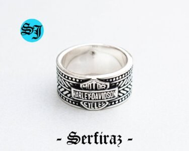 Amazing Harley Davidson Ring, Unique Ring, Harley Ring, Harley Davidson, Biker Ring, Motorcycle Ring, Statement Ring, Biker Jewelry, Harley Jewelry