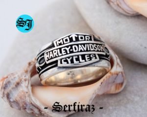 Amazing Harley Davidson Ring, Statement Ring, Harley Ring, Silver Ring, Harley Davidson, Biker Ring, Motorcycle Ring, Biker Jewelry, Harley Jewelry