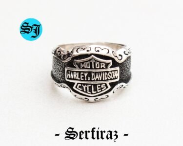 Amazing Motorcycle Ring, Harley Davidson, Solid Silver Ring, Statement Ring, Biker Ring, Boho Hippie Ring, Gift for Him, Serfiraz Jewelry