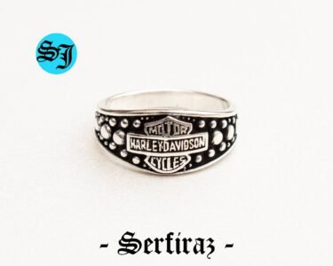 Amazing Harley Davidson Ring, Statement Ring, Biker Ring, Harley Davidson, Motorcycle Ring, Harley Ring, Silver Ring, Biker Jewelry, Harley Jewelry