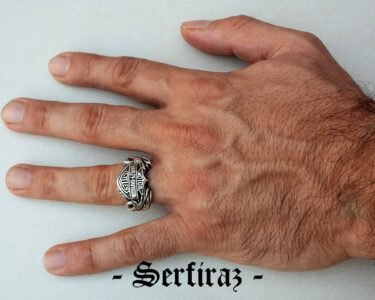 Harley Davidson Ring, Biker Ring, Harley Ring, Harley Jewelry, Motorcycle Ring, Statement Ring, Men's Ring, Silver Biker Ring,Vintage Harley