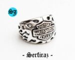 Amazing Unique Harley Davidson Ring, Harley Davidson, Silver Ring, Biker Ring, Statement Ring, Motorcycle Ring, Harley Ring, Biker Jewelry, Harley