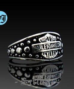 Amazing Harley Davidson Ring, Statement Ring, Biker Ring, Harley Davidson, Motorcycle Ring, Harley Ring, Silver Ring, Biker Jewelry, Harley Jewelry