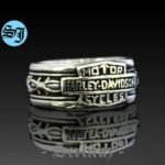 Amazing Harley Davidson Ring, Statement Ring, Harley Ring, Silver Ring, Harley Davidson, Biker Ring, Motorcycle Ring, Biker Jewelry, Harley Jewelry