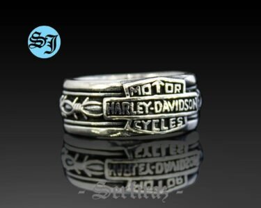 Amazing Harley Davidson Ring, Statement Ring, Harley Ring, Silver Ring, Harley Davidson, Biker Ring, Motorcycle Ring, Biker Jewelry, Harley Jewelry