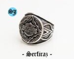 Amazing Round Harley Davidson Ring, Solid Silver Ring, Harley Davidson, Harley Ring, Biker Ring, Motorcycle Ring, Statement Ring, Biker Jewelry