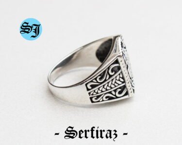 Amazing 925 Sterling Silver Mens Ring, Harley Davidson Silver Ring, Biker Ring, Mens Silver Ring, Gift For Him, 925k Sterling Silver Ring