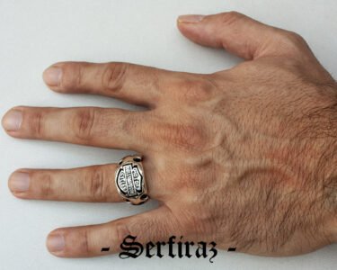 Amazing Harley Davidson Logo Ring, Silver Ring, Statement Ring, Harley Ring, Harley Davidson, Biker Ring, Motorcycle Ring, Biker Jewelry