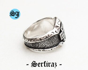 Amazing Motorcycle Ring, Harley Davidson, Solid Silver Ring, Statement Ring, Biker Ring, Boho Hippie Ring, Gift for Him, Serfiraz Jewelry