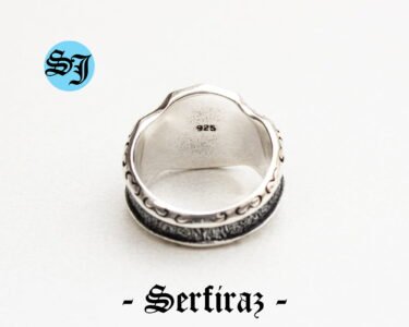 Amazing Motorcycle Ring, Harley Davidson, Solid Silver Ring, Statement Ring, Biker Ring, Boho Hippie Ring, Gift for Him, Serfiraz Jewelry