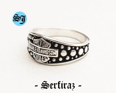 Amazing Harley Davidson Ring, Statement Ring, Biker Ring, Harley Davidson, Motorcycle Ring, Harley Ring, Silver Ring, Biker Jewelry, Harley Jewelry