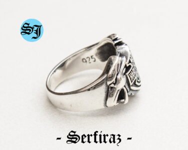 Harley Davidson Ring, Biker Ring, Harley Ring, Harley Jewelry, Motorcycle Ring, Statement Ring, Men's Ring, Silver Biker Ring,Vintage Harley