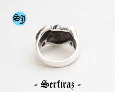 Harley Davidson Ring, Biker Ring, Harley Ring, Harley Jewelry, Motorcycle Ring, Statement Ring, Men's Ring, Silver Biker Ring,Vintage Harley