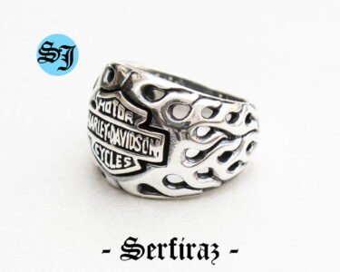 Amazing Unique Harley Davidson Ring, Harley Davidson, Silver Ring, Biker Ring, Statement Ring, Motorcycle Ring, Harley Ring, Biker Jewelry, Harley