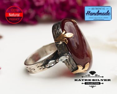 Original Agate Jewelry Set, Agate Jewelry Set, Agate Set, Ring Earring Set, Red Agate Necklace, Jewelry Sets, Silver Jewelry Set, Set