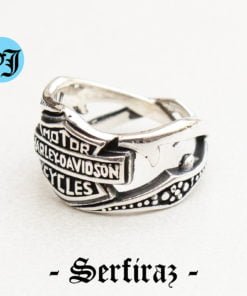Amazing Harley Davidson Ring, Statement Ring, Harley Ring, Harley Davidson, Biker Ring, Motorcycle Ring, Silver Ring, Biker Jewelry, Harley Jewelry