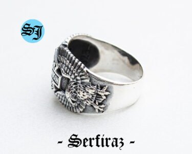 Amazing Harley Davidson Ring, Eagle Ring, Harley Ring, Harley Davidson, Biker Ring, Motorcycle Ring, Statement Ring, Biker Jewelry, Harley Jewelry