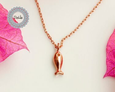 Fish Necklace 925 Sterling Silver – Dainty Rose Gold Pendant, Ocean Jewelry Gift for Her - Image 7