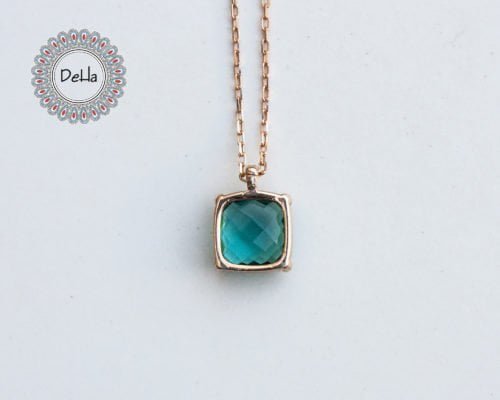 Aquamarine Quartz Necklace , Aquamarine Necklace , Aquamarine , Quartz Necklace , Gemstone Necklace , Necklace , Gift For Her - Image 8