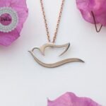 925 Sterling Silver Bird Necklace, Bird Jewelry, Bird Pendant, Animal Necklace, Bird Charm, Handmade Necklace, Bird Lover