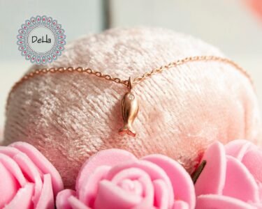 Fish Necklace 925 Sterling Silver – Dainty Rose Gold Pendant, Ocean Jewelry Gift for Her - Image 3