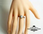 Best Selling Ring, June Birthstone Ring, Moonstone Ring, Moonstone Jewelry, Boho Ring, Dainty Ring, Stacking Ring, Gift Ring, Unique Ring - Image 2