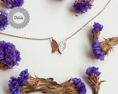 Blue Butterfly Charm, Small Butterfly, Butterfly Necklace, Everyday Necklace, Blue Butterfly, Blue Necklace, Animal Necklace, Butterfly Gift - Image 10