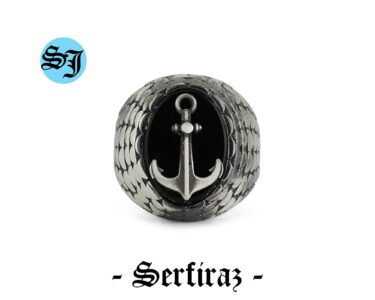 Anchor Ring for Men 925 Sterling Silver – Nautical Sailor Ring, Handmade Men’s Jewelry Gift for Him - Image 4