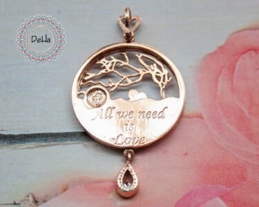 Love Necklace 925 Sterling Silver – All You Need Is Love Pendant, Romantic Jewelry Gift for Her - Image 5