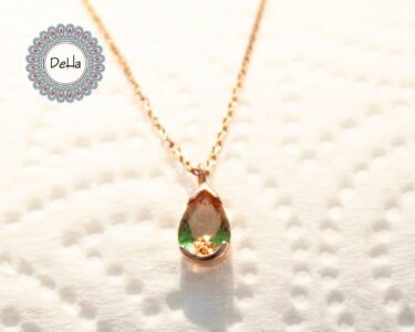 Diaspore Teardrop Necklace, Turkish Necklace, Teardrop Pendant, Everyday Necklace, Minimalist Necklace, Gift Necklace, Chic Necklace, Unique - Image 5