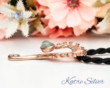 Seahorse Necklace 925 Sterling Silver – Aquamarine Stone Pendant, Ocean Beach Jewelry Gift for Her - Image 7