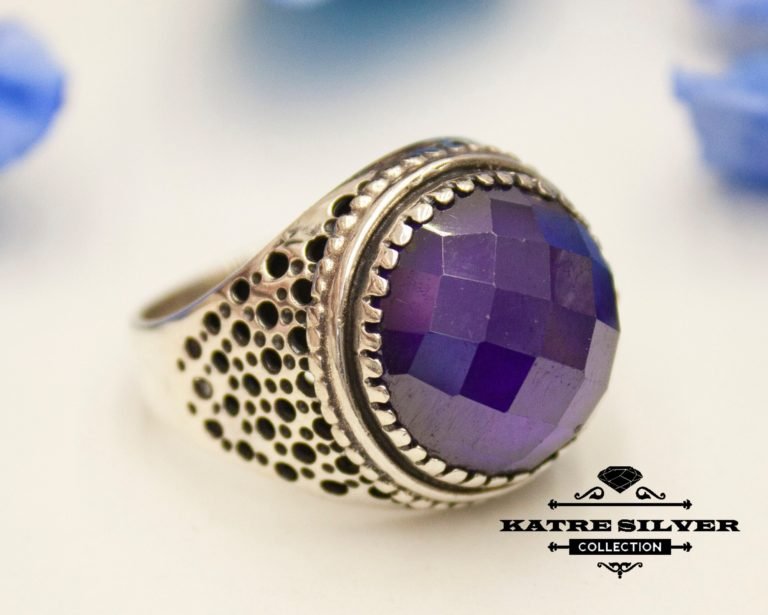 Big Purple Stone Ring, February Ring, Art Deco Amethyst, Purple Gemstone Ring, Purple Amethyst Ring, Amethyst Ring Silver, Amethyst Silver