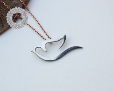 925 Sterling Silver Bird Necklace, Bird Jewelry, Bird Pendant, Animal Necklace, Bird Charm, Handmade Necklace, Bird Lover - Image 6