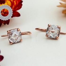 Crystal Quartz Earrings, Crystal Earrings, Quartz, Gemstone Earrings, Dangle Earrings, Clear Quartz Earring, Gift for Her