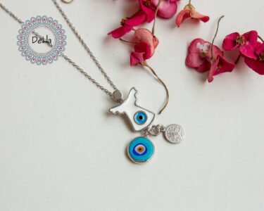 Evil Eye Necklace 925 Sterling Silver – Angel Protection Pendant, Guardian Angel Jewelry Gift for Her - Image 3