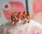 Branch Leaf Ring, Twig Ring, Branch Ring, Vine Ring, Silver Leaf Ring, Leaves Ring, Leaf Ring, Adjustable Ring, Statement Ring,Art Deco Ring - Image 7