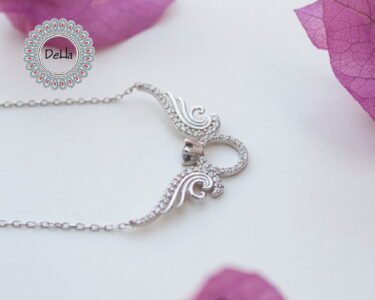 Angel Necklace 925 Sterling Silver – Angel Wing Solitaire Pendant, Dainty Everyday Jewelry Gift for Her - Image 4