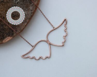 925 Sterling Silver Angel Wing Necklace, Angel Wing, Angel Wing Charm, Angel Wing Jewelry, Angel Wing Pendant, Wing Pendant, Silver Wing - Image 6