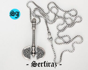 Viking Axe Necklace for Men 925 Sterling Silver – Norse Battle Axe Pendant, Gothic Jewelry Gift for Him - Image 9