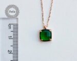 Emerald Quartz Necklace | Emerald Necklace | Emerald | Quartz Necklace | Gemstone Necklace | Necklace | Quartz | Gift For Her - Image 7