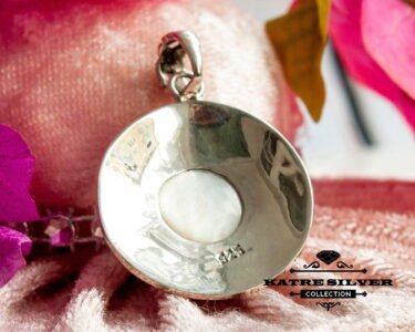 Bali Pearl Pendant 925 Sterling Silver – Mother of Pearl Necklace, Handmade Artisan Jewelry Gift for Her - Image 7