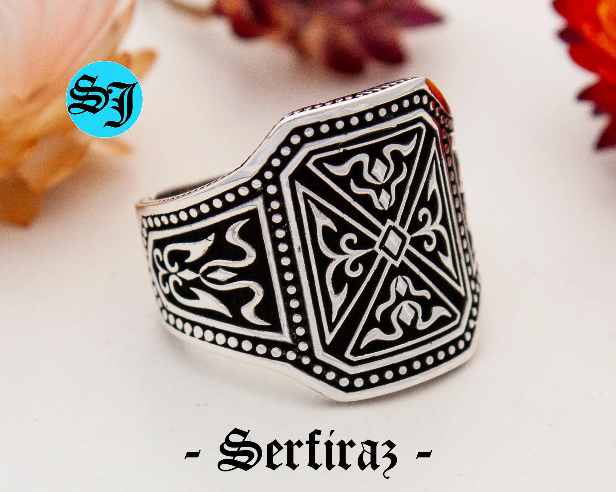 Viking Ring for Men – 925 Sterling Silver Celtic Knot Ring